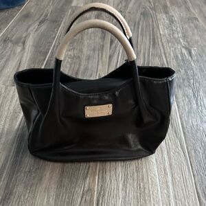 Kate Spade Black and Tan Handbag